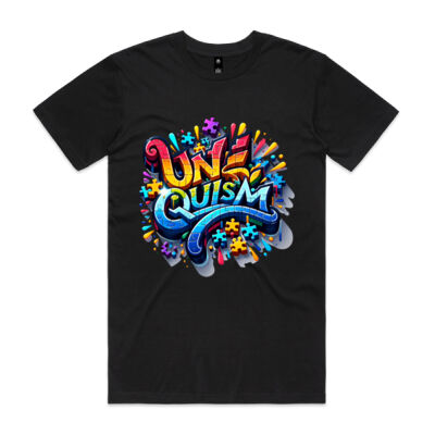 Uniquism graffiti puzzle piece  - AS Colour Mens Staple T shirt Thumbnail