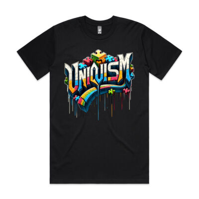 Uniquism graffiti puzzle piece 5 - AS Colour Mens Classic Tee Thumbnail