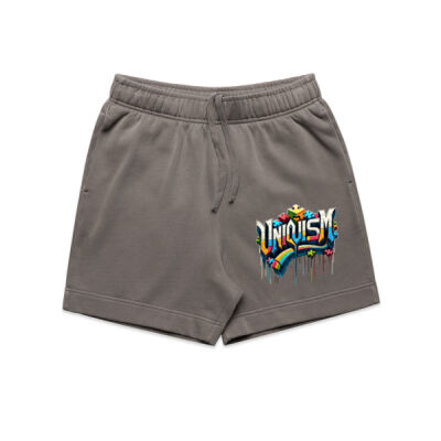 Uniquism graffiti puzzle piece 5 - AS Colour Mens Relax Faded Track Shorts Thumbnail