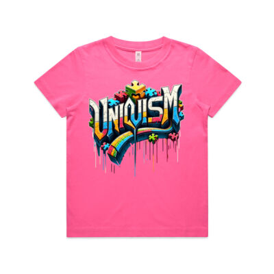 Uniquism graffiti puzzle piece 5 - AS Colour Kids Youth T shirt Thumbnail