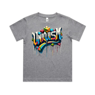 Uniquism graffiti puzzle piece 5 - AS Colour Kids Classic T shirt Thumbnail