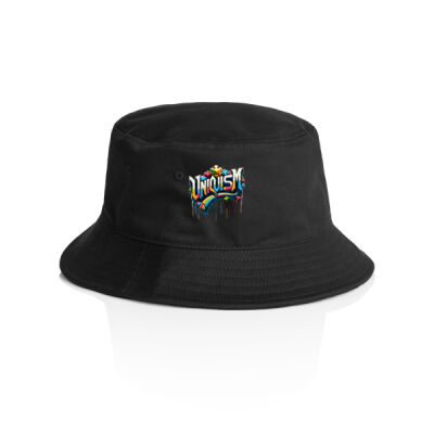 Uniquism graffiti puzzle piece 5 - AS Colour Bucket Hat Thumbnail