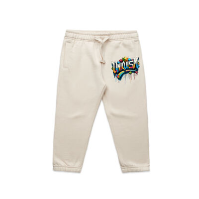 Uniquism graffiti puzzle piece 5 - AS Colour Kids Supply Track Pants Thumbnail