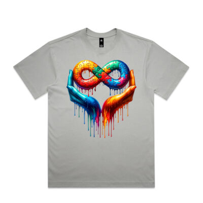 Uniquism love spectrum tee - AS Colour Mens Box Tee Thumbnail