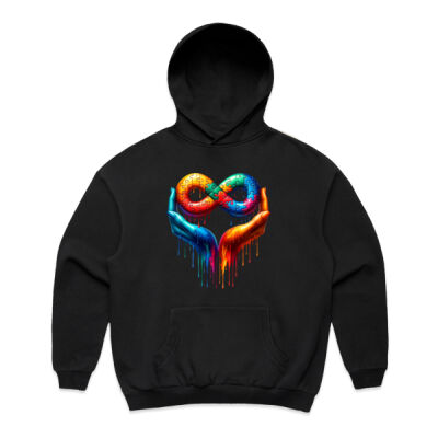Uniquism love spectrum tee - AS Colour Womens Box Hood Thumbnail