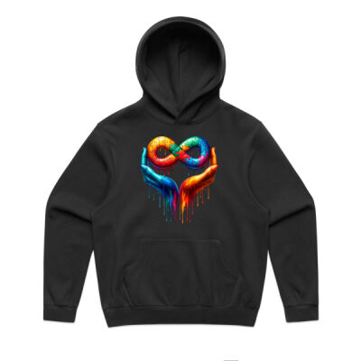 Uniquism love spectrum tee - AS Colour Mens Box Hood Thumbnail