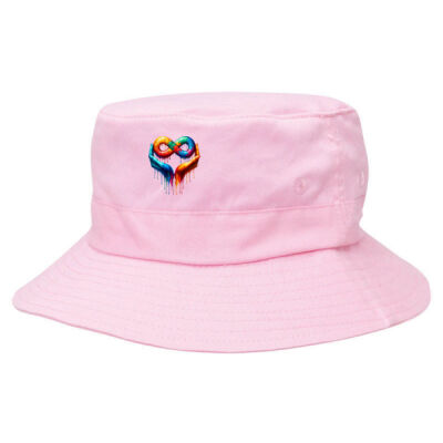 Uniquism love spectrum tee - Kids Twill Bucket Hat w/Toggle Thumbnail