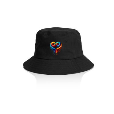 Uniquism love spectrum tee - AS Colour Kids Bucket Hat Thumbnail