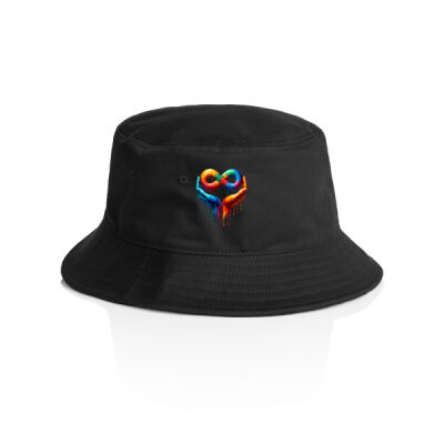 Uniquism love spectrum tee - AS Colour Bucket Hat Thumbnail