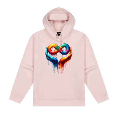 Uniquism love spectrum tee - Cloke Womens Origin Hoodie Thumbnail