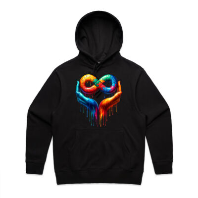 Uniquism love spectrum tee - AS Colour Mens Heavy Hood Thumbnail