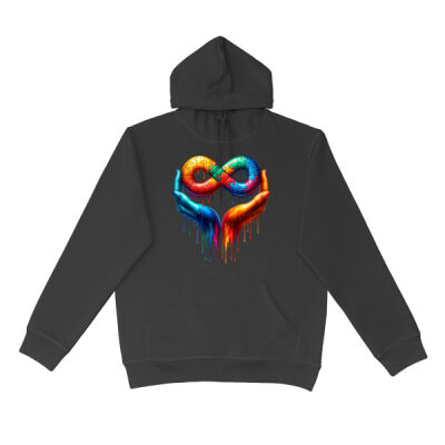Uniquism love spectrum tee - Urban Collab Mens The Broad Hoodie Thumbnail