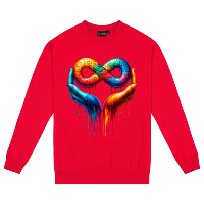 Uniquism love spectrum tee - Cloke Mens Standard Crew  Thumbnail