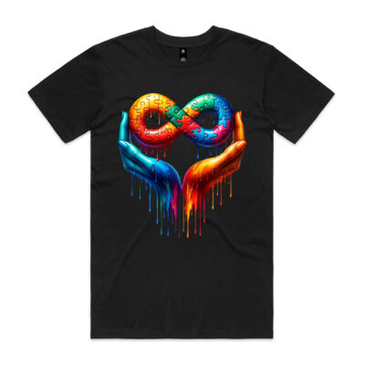 Uniquism love spectrum tee - AS Colour Mens Staple T shirt Thumbnail